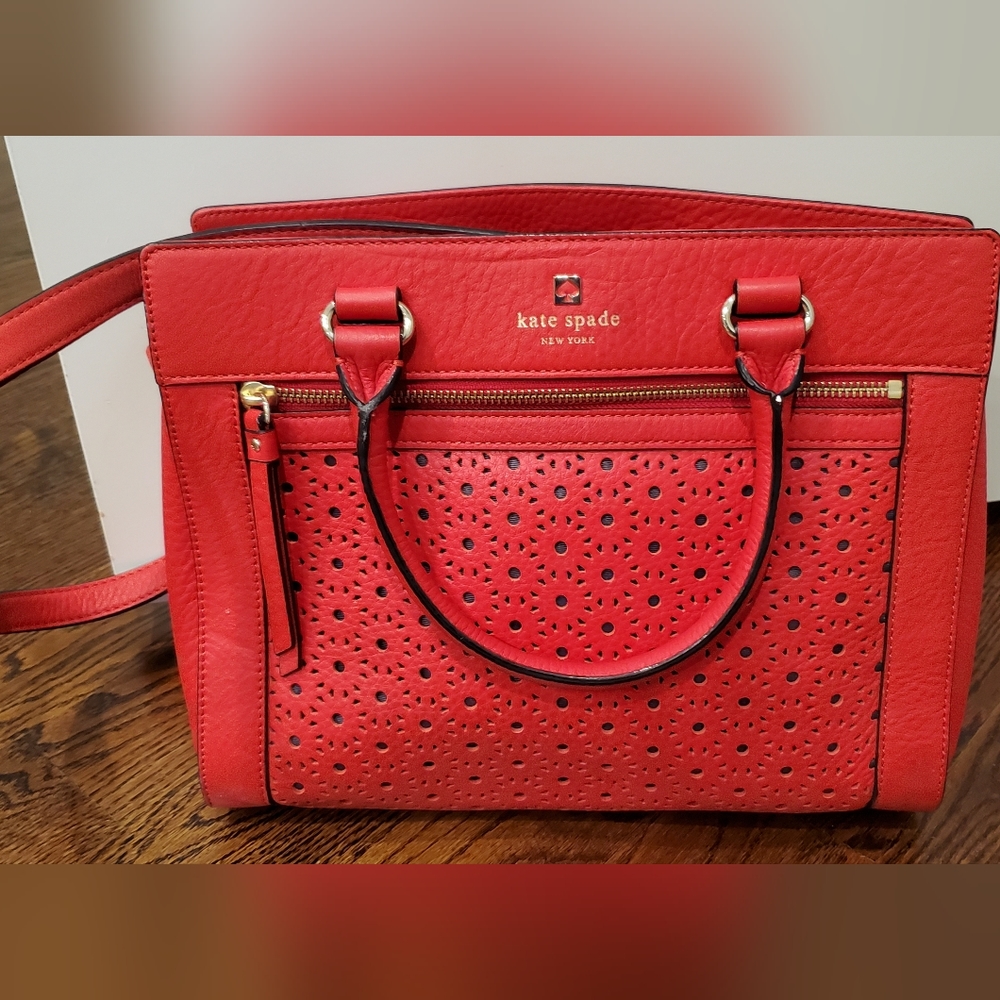 Kate Spade Lattice Cutout handbag